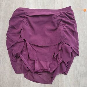 Weissman maroon dance bottoms NWOT size child intermediate